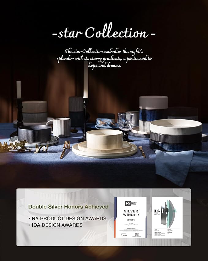 Famiware Stoneware Dinnerware Set - Image 8