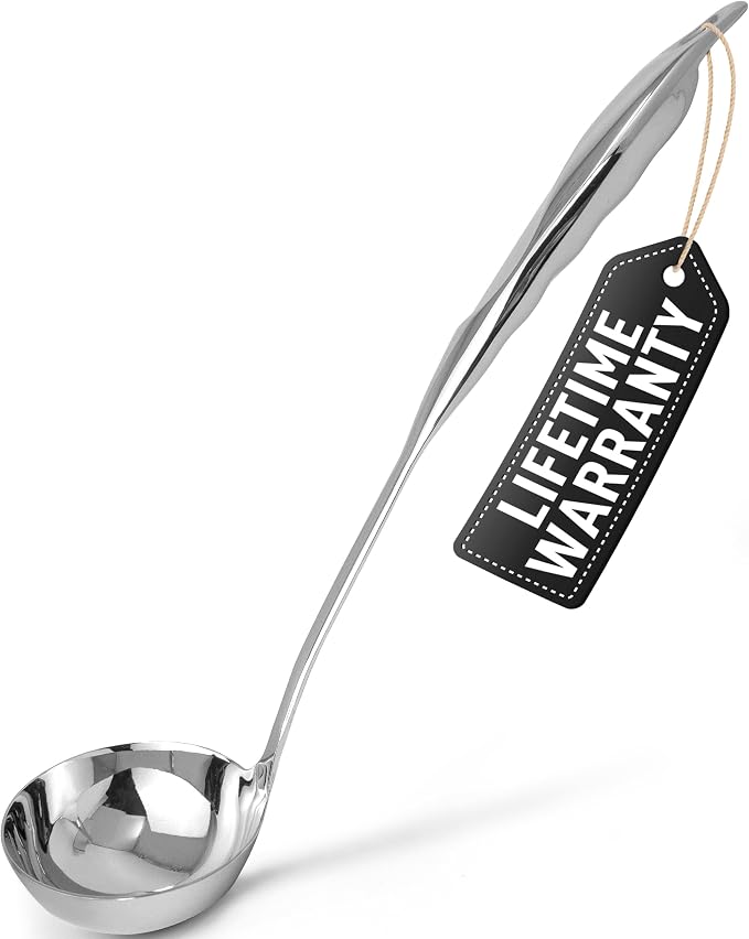 Zulay Kitchen Stainless Steel Soup Ladle by ZulayKitchen