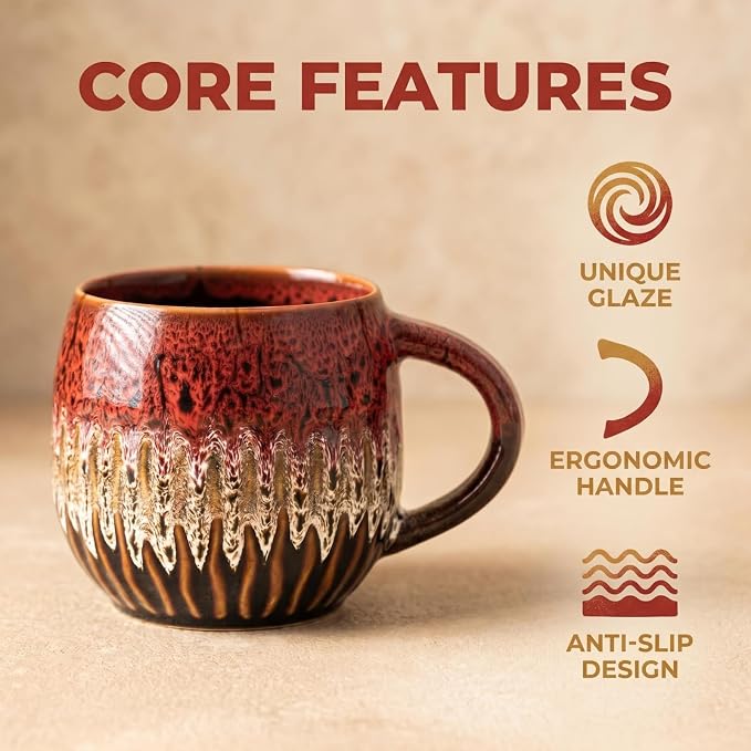 Large Ceramic Coffee Mug - 20oz Big Tea Cup - Image 3