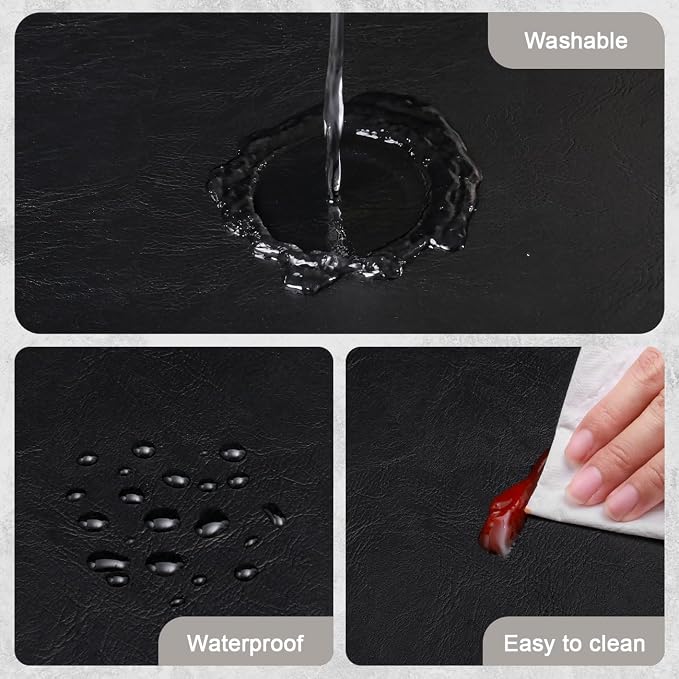Vinyl Placemats Set of 4, Dual Sided Place Mats - Image 4