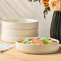 7.5" Ceramic Pasta Bowls Set of 4, Salad Bowls | Versatile Serving Bowls by TheTerra