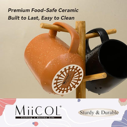 Miicol Ceramic Coffee Mug, 16 oz Large Coffee Cup, Tea Mug - Image 6