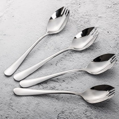 Alata Sporks, 7.4 Inches Long Handle Salad Forks - Image 3