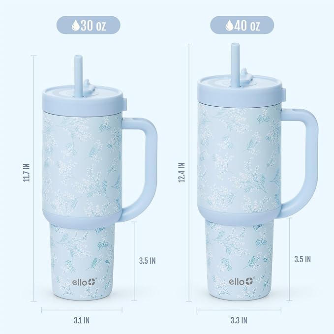 Ello Oasis 30oz Insulated Stainless Steel Tumbler - Image 8