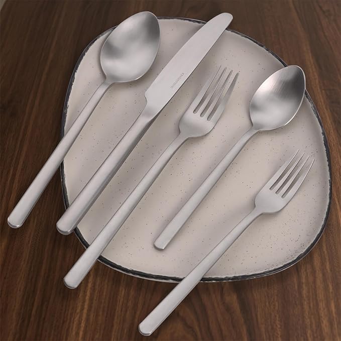 Silverware Set, 20 Piece Flatware Cutlery Set - Image 7