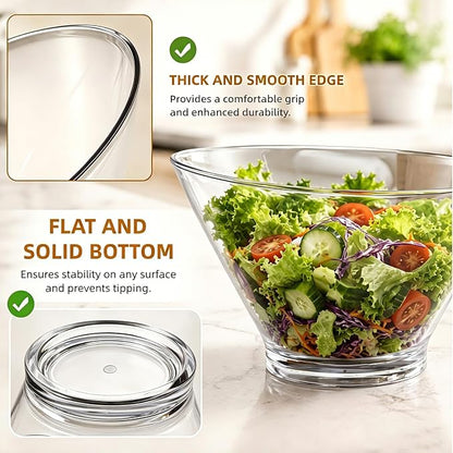 Covzoe 108 Oz Large Acrylic Serving Bowl - Image 3
