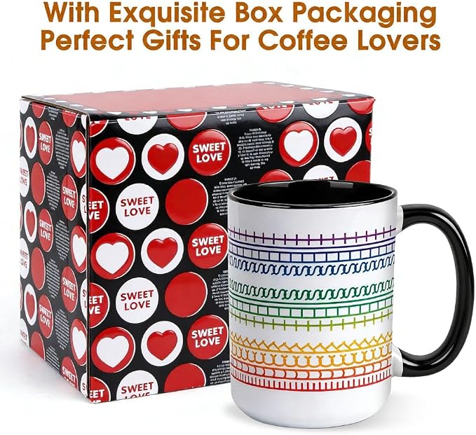 Funny Coffee Mugs for Women Men, 15oz Hidden Message Ceramic Cup | Secret - Image 9