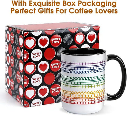 Funny Coffee Mugs for Women Men, 15oz Hidden Message Ceramic Cup | Secret - Image 9