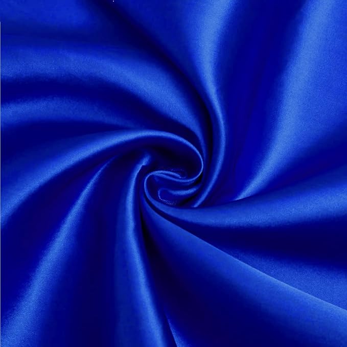 Satin Royal Blue Table Runners 10 Pack - Image 2