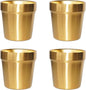 Youda 4-Pack 6oz Double Wall Insulated Stainless Steel Cups by Youda