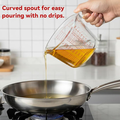 6 Pcs Glass Measuring Cups Set - Image 8