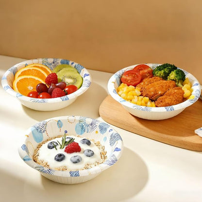 30 Pcs Paper Bowls 8 oz, Disposable Small Paper Bowls, Soak Proof, Cut Proof - Image 6