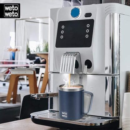 WETOWETO 14 oz Coffee Mug, Vacuum Insulated Camping Mug - Image 5