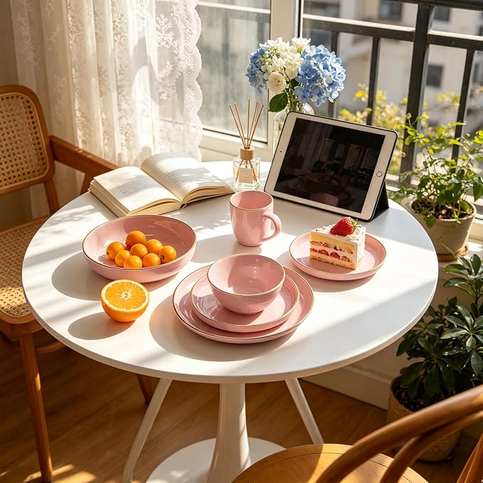 HomeVss 20-Piece Dinnerware Set - Image 5