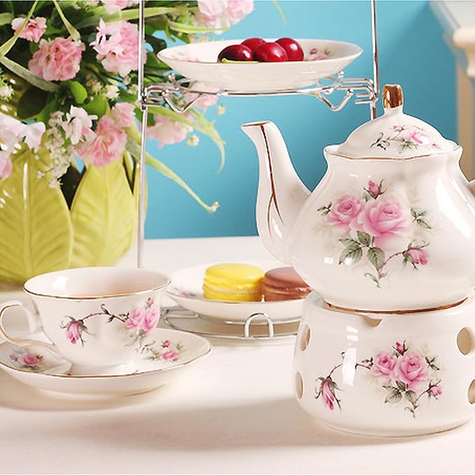Ceramic Coffee Tea Gift Sets, European Luxury Tea Set, Suitable as A Gift - Image 4