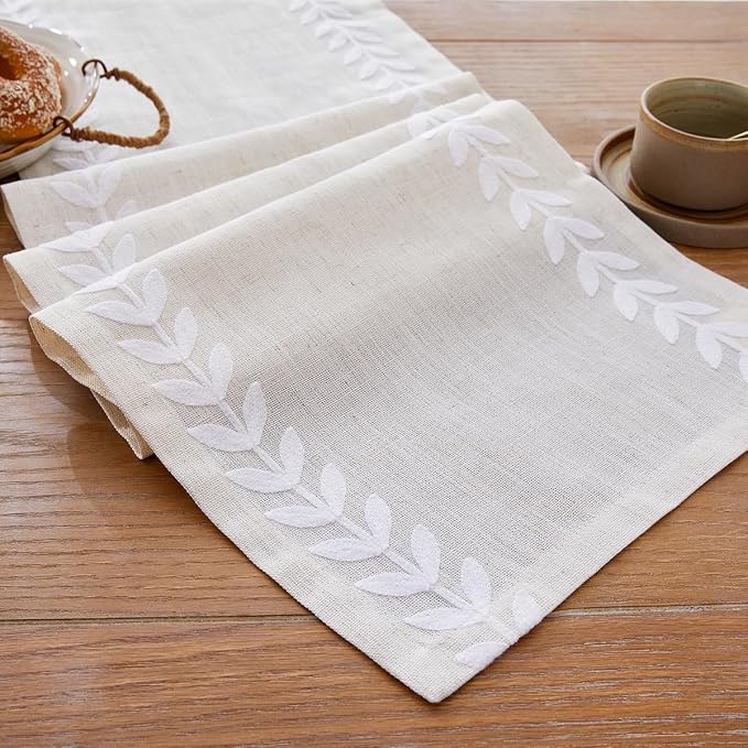 Wracra Embroidered Table Runner by Wracra