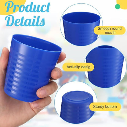 Eccliy 36 Pcs Kids Cups Bulk, 8 oz Plastic Toddler Drinking Cups Unbreakable - Image 2