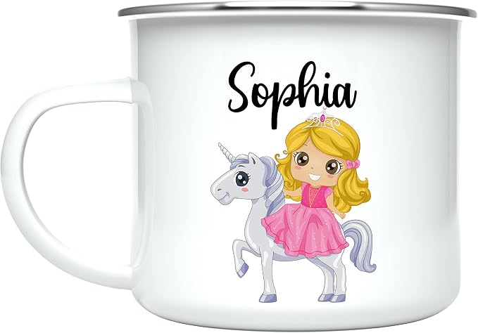 Personalized Mug for Kids, Girls | Customized Hot Chocolate Cocoa Coffee Cup | by Homebee