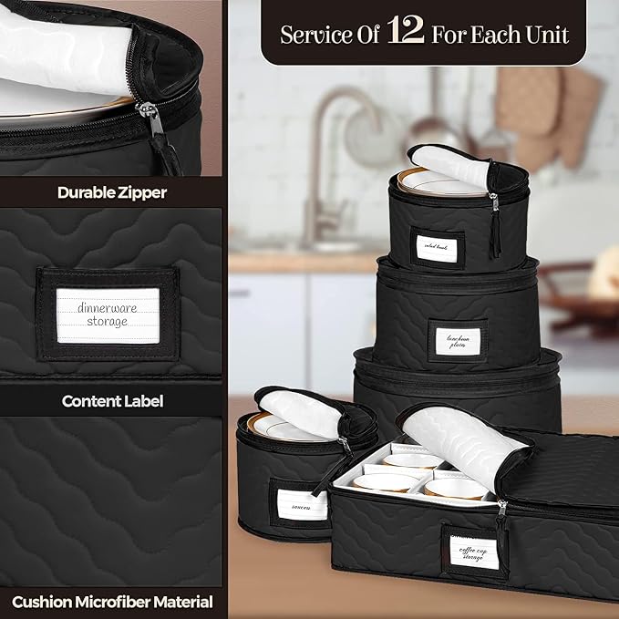 China Storage Containers 5-Piece Set Moving Boxes, Quilted Microfiber | - Image 6