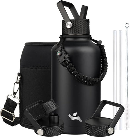 Konokyo 64 oz Insulated Stainless Steel Water Bottle Jug by Konokyo