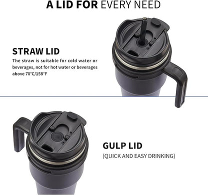 20 oz Insulated Travel Coffee Mug Tumbler - Image 3