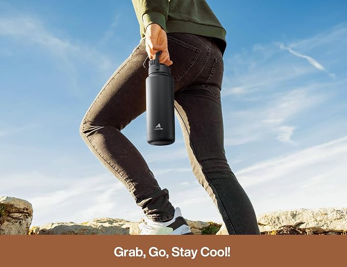 POWCAN 40 oz Insulated Water Bottle - Image 7