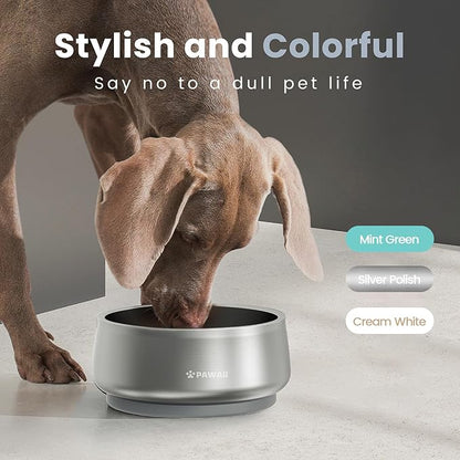 Pawaii Dog Bowl, 68 oz Stainless Steel Food and Water Bowl, ID Tag, 1 Pack | - Image 5