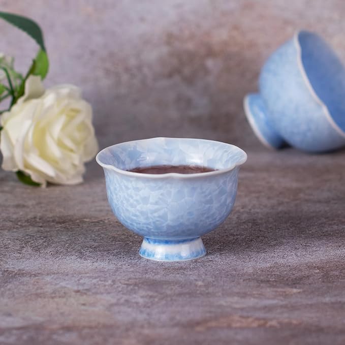 KAMMAK Ceramic Tea & Coffee Cups Set of 2 - Image 4