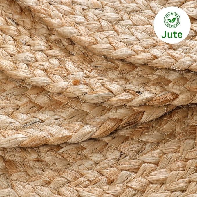 The Home Talk Jute Cotton Hand Woven Table Runner/Placemats - Image 3