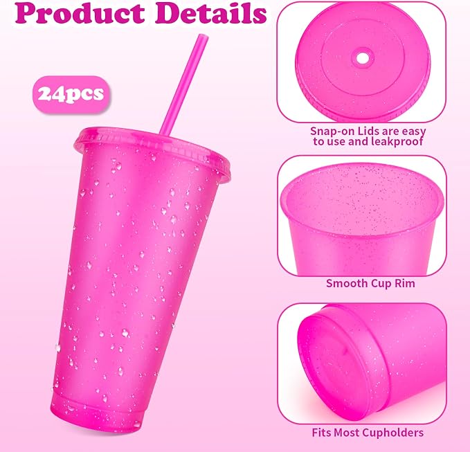 Hxezoc 16-Piece Reusable Cups - Image 8