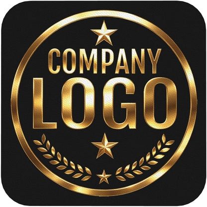 Custom Coasters with Logo by Handmade