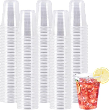 SIUQ 600 Pack 5 oz Clear Plastic Cups, Small Disposable Bathroom Cups | Mini Cup by SIUQ