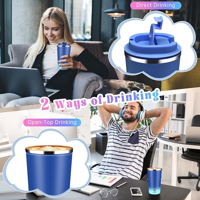 17oz Insulated Travel Coffee Mug - Image 7