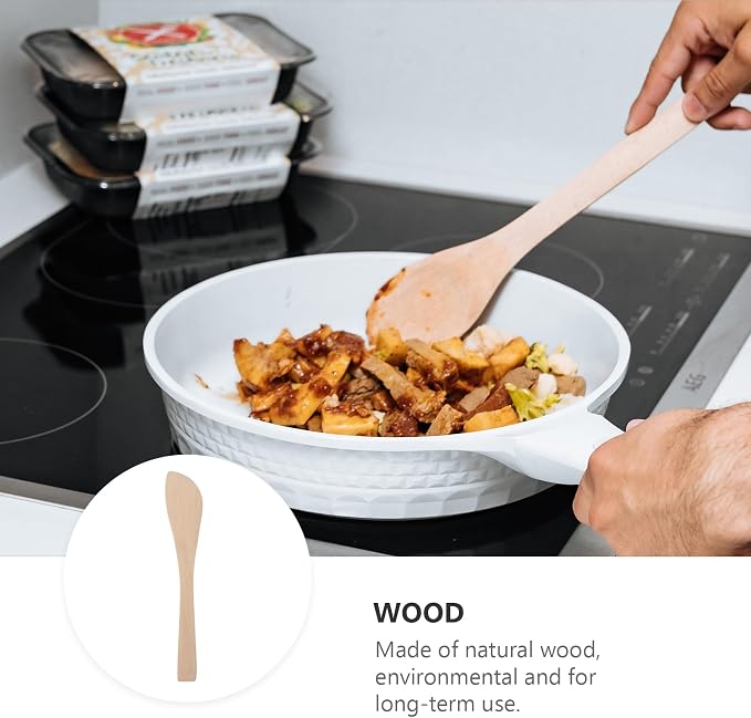 DOITOOL 20Pcs Wooden Butter Knife, 5.9 Inch Jelly Cheese Spreaders Bread - Image 7