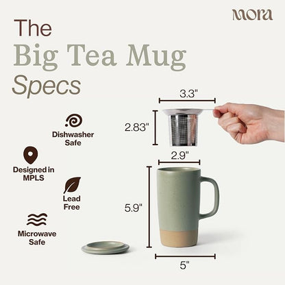 MORA Ceramics Large Tea Mug - Image 2
