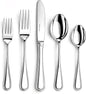 Silverware set for 8,40 Pieces Premium Stainless Steel Silverware set,Mirror Polished Cutlery Set,Heavy Duty Flatware Set for 8,Dishwasher Safe,Luster Series
