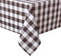 Checkered Tablecloth Rectangle by Hiasan
