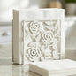 Resama Metal Napkin Holder for Table, Metal Rose Standing Napkin Holder for by ResamaWallDecorationGift
