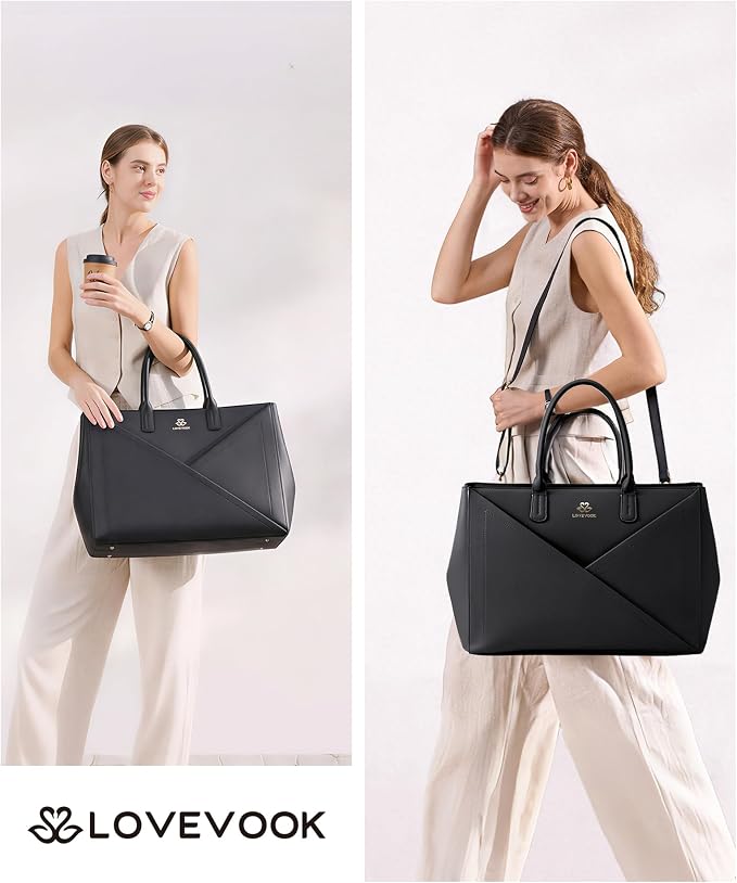 LOVEVOOK Laptop Work Tote Bag for Women - Image 2