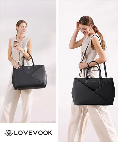 LOVEVOOK Laptop Work Tote Bag for Women - Image 2