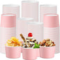 Jingmore Paper Ice Cream Cups 9oz Colored Disposable Dessert Bowls by Jingmore