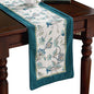 Patdrea Designer French Floral Velvet Table Runner, Decorative Runner by patdrea