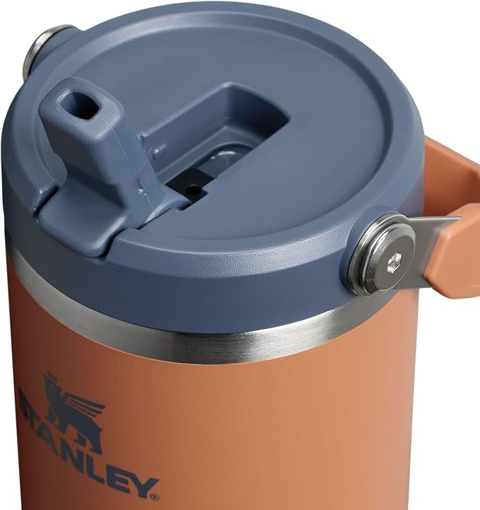 STANLEY IceFlow 2.0 Flip Straw Tumbler, 30 oz, Toast | Easy Carry Handle | - Image 2