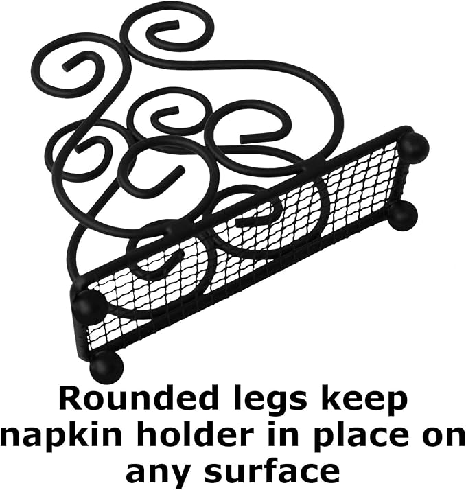 Blue Donuts Scroll Collection Napkin Holder – Napkin Holders - Image 5