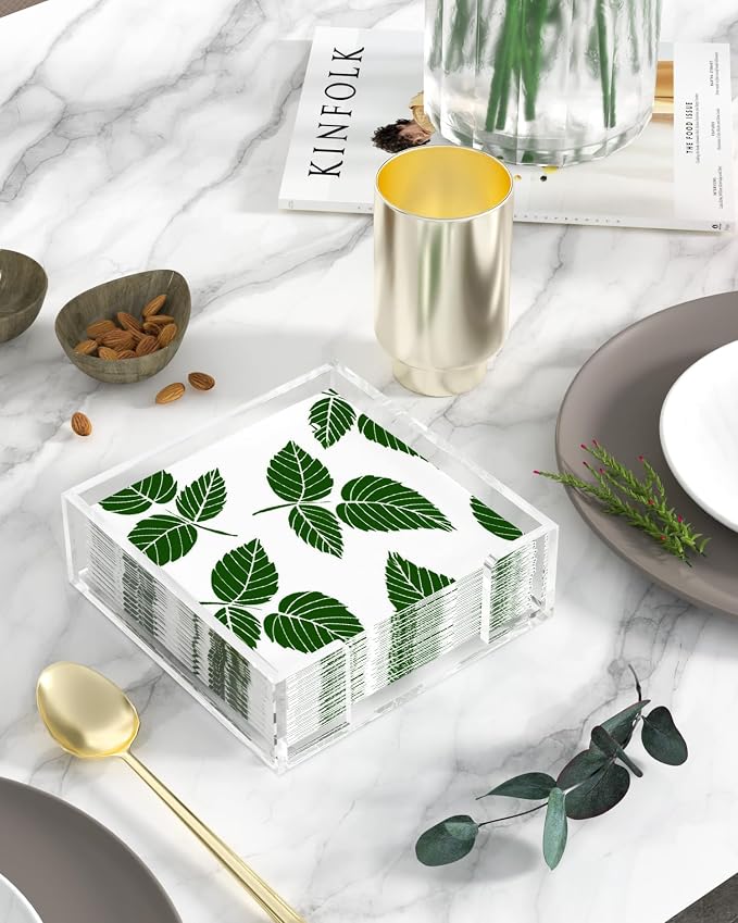 MaxGear Acrylic Cocktail Napkin Holder - Image 6