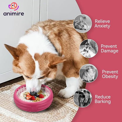 Dog Lick Bowl, Animire Freeze Lick Mat - Image 2