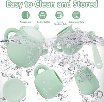 MCGMITT Silicone Tea Set, Tea Party Set - Image 8