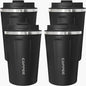 4 Pack Travel Coffee Mug 12oz Insulated Coffee Cup by Unknown