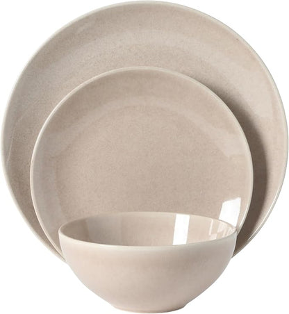 Gibson Elite Castle Peak Plates and Bowls Set, 12-Piece Dinnerware Set - Image 7