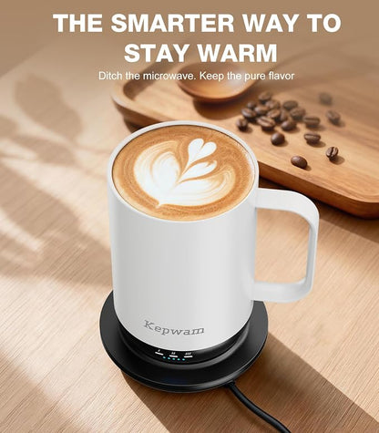 Kepwam Self-Heating Coffee Mug T1, 16oz Rechargeable Heated Coffee Mug - Image 7